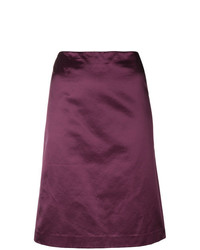 Пурпурная юбка-карандаш от Romeo Gigli Vintage