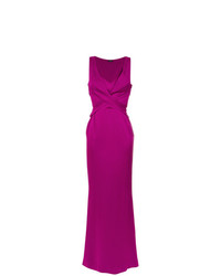 Пурпурное вечернее платье от Tufi Duek