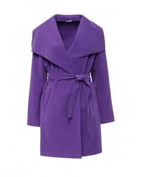 Женское пурпурное пальто от Aurora Firenze