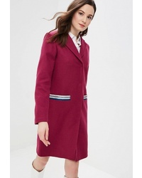 Женское пурпурное пальто от Grand Style