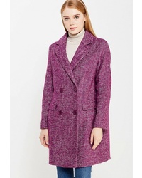 Женское пурпурное пальто от Immagi