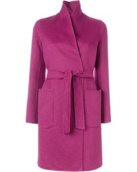 Женское пурпурное пальто от Max Mara