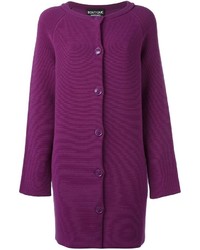 Женское пурпурное пальто от Moschino