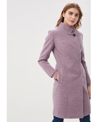 Женское пурпурное пальто от Rosso Style