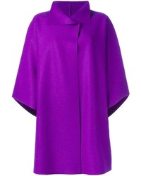 Женское пурпурное пальто