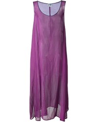 Пурпурное платье-майка