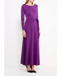 Пурпурное платье-макси от Be In
