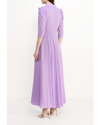 Пурпурное платье-макси от Be In