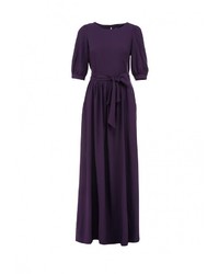 Пурпурное платье-макси от Olivegrey