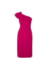 Пурпурное платье-футляр от Antonio Berardi