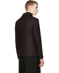 Пурпурное полупальто от Lanvin