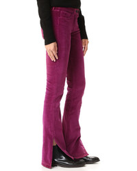 Женские пурпурные бархатные джинсы от 3x1