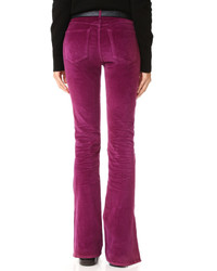 Женские пурпурные бархатные джинсы от 3x1