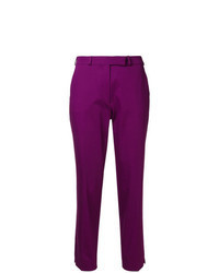 Пурпурные брюки-галифе