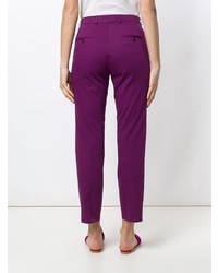 Женские пурпурные брюки-галифе от Etro