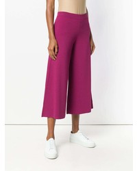 Пурпурные брюки-кюлоты от Theory