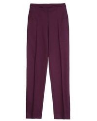 Пурпурные брюки чинос