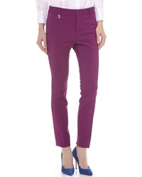 Женские пурпурные брюки чинос от DSquared