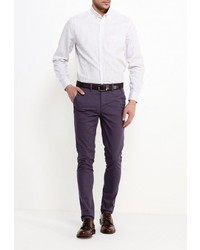 Пурпурные брюки чинос от Topman