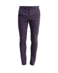 Пурпурные брюки чинос от Topman