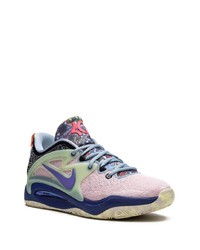 Мужские пурпурные высокие кеды от Nike