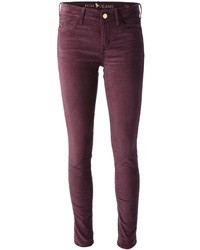 Пурпурные джинсы скинни от MiH Jeans