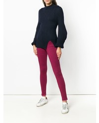 Пурпурные джинсы скинни от J Brand