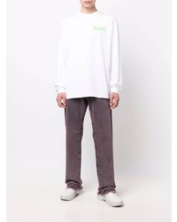 Мужские пурпурные джинсы от Aries