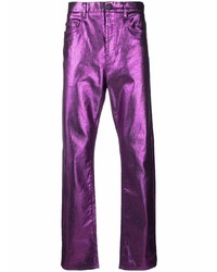 Мужские пурпурные джинсы от Etro