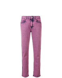 Женские пурпурные джинсы от Stella McCartney