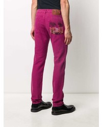 Мужские пурпурные джинсы от Etro