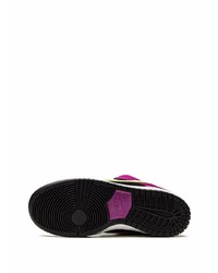 Мужские пурпурные замшевые низкие кеды от Nike