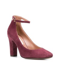Пурпурные замшевые туфли от L'Autre Chose