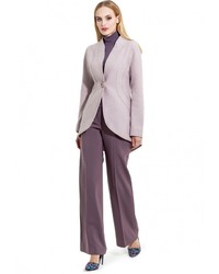 Женские пурпурные классические брюки от JN