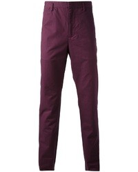 Мужские пурпурные классические брюки от Marc by Marc Jacobs