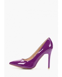Пурпурные кожаные туфли от Bellamica