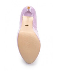 Пурпурные кожаные туфли от Vitacci