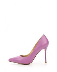 Пурпурные кожаные туфли от Vitacci