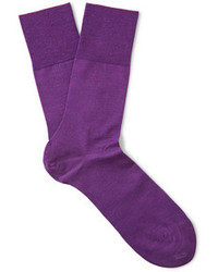 Мужские пурпурные носки от Falke
