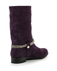 Пурпурные полусапоги от Grand Style