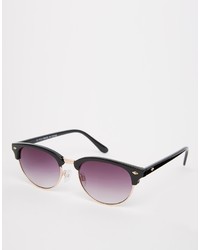 Женские пурпурные солнцезащитные очки от Asos