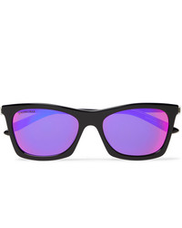 Мужские пурпурные солнцезащитные очки от Balenciaga