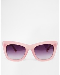 Женские пурпурные солнцезащитные очки от Linda Farrow
