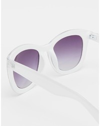 Женские пурпурные солнцезащитные очки от Pieces