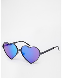 Женские пурпурные солнцезащитные очки от Wildfox Couture