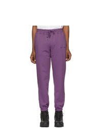 Пурпурные спортивные штаны