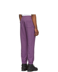 Мужские пурпурные спортивные штаны от Aimé Leon Dore