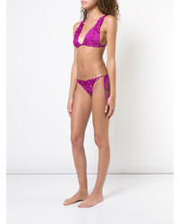 Пурпурные трусики бикини от Fleur Du Mal