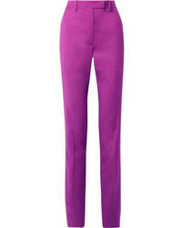 Пурпурные узкие брюки
