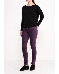 Пурпурные узкие брюки от Gas
